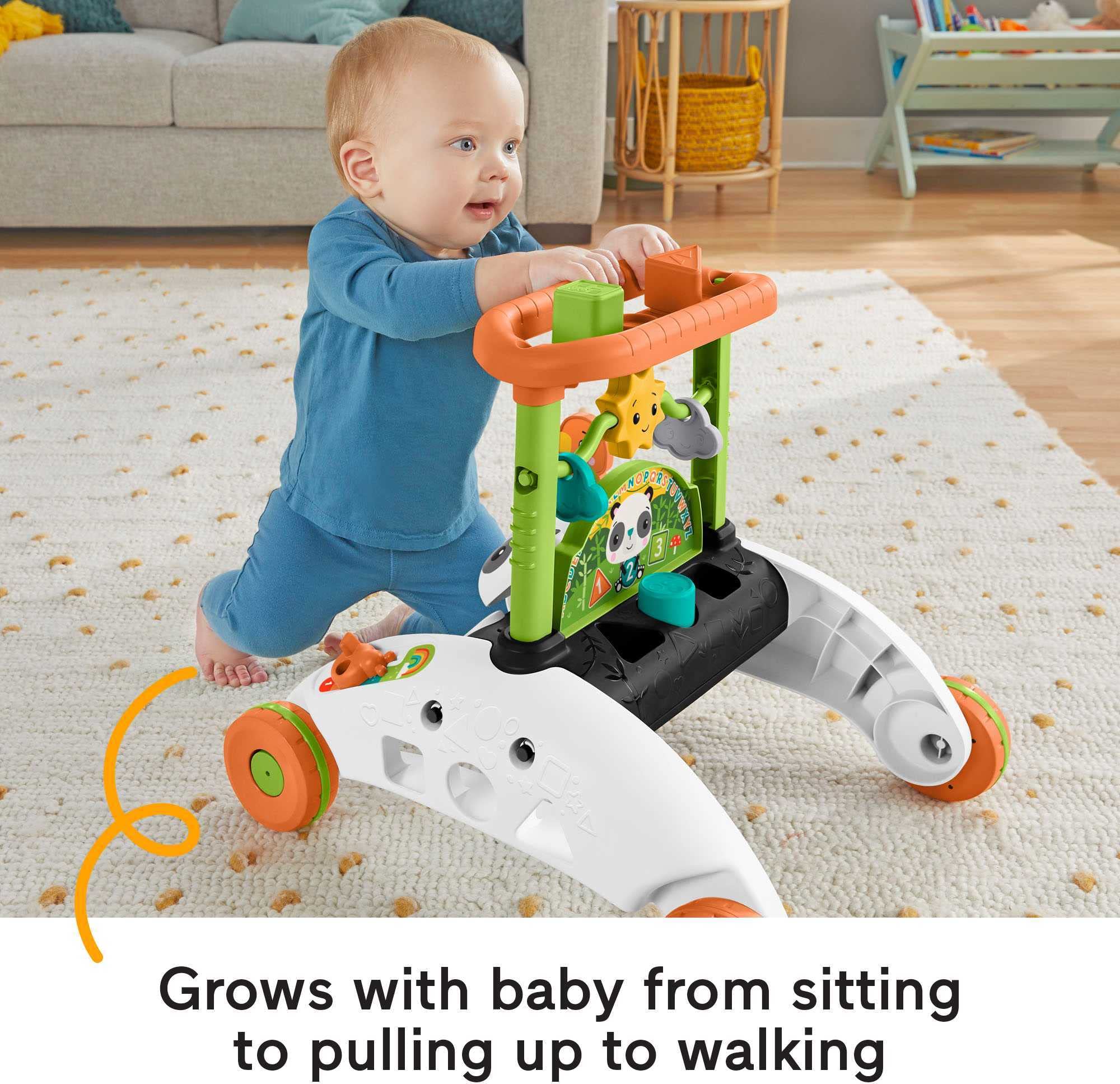 Fisher-Price volante con luz del panda para juego imaginativo y respuesta