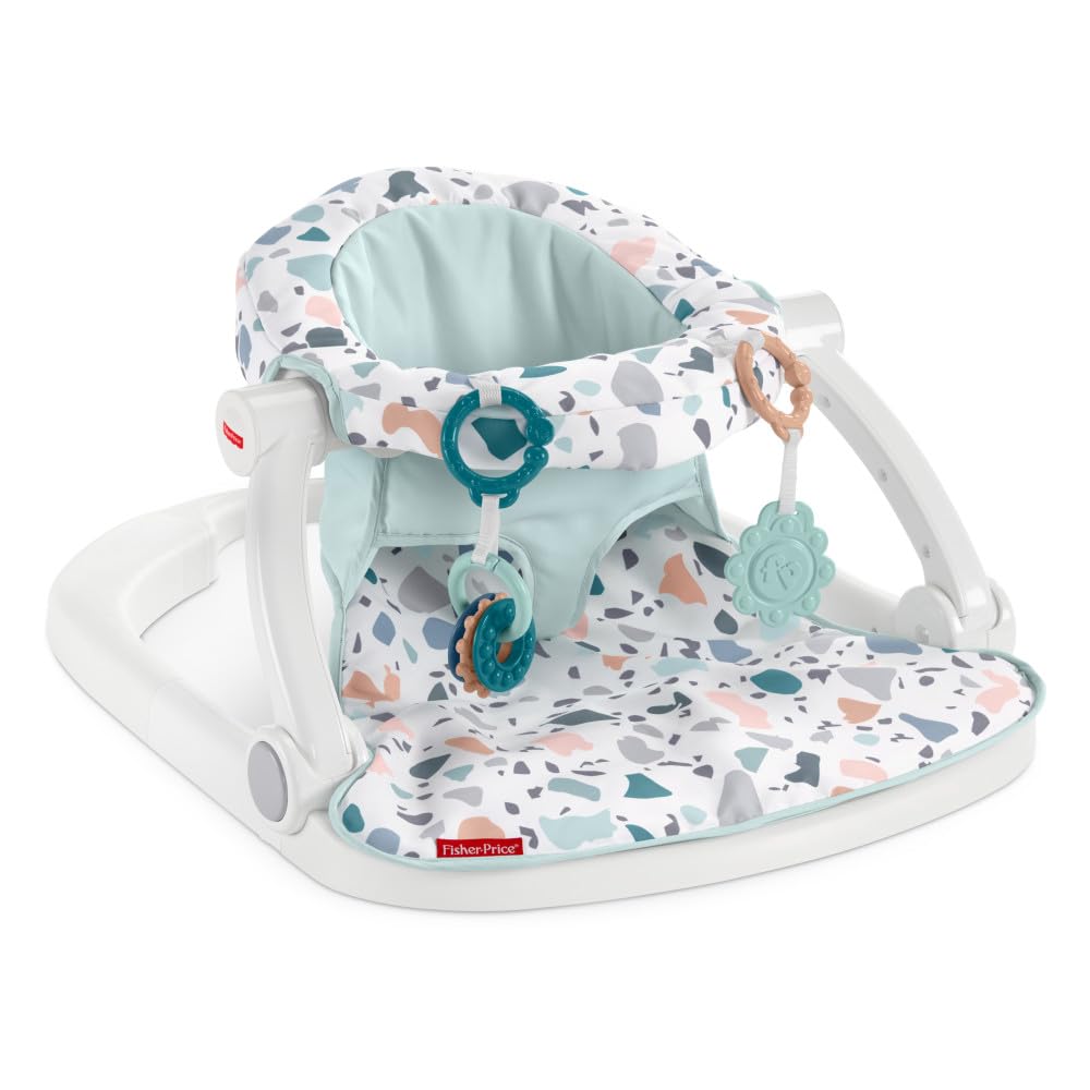 Fisher-Price juguetes enlazables en el asiento que entretienen al bebé