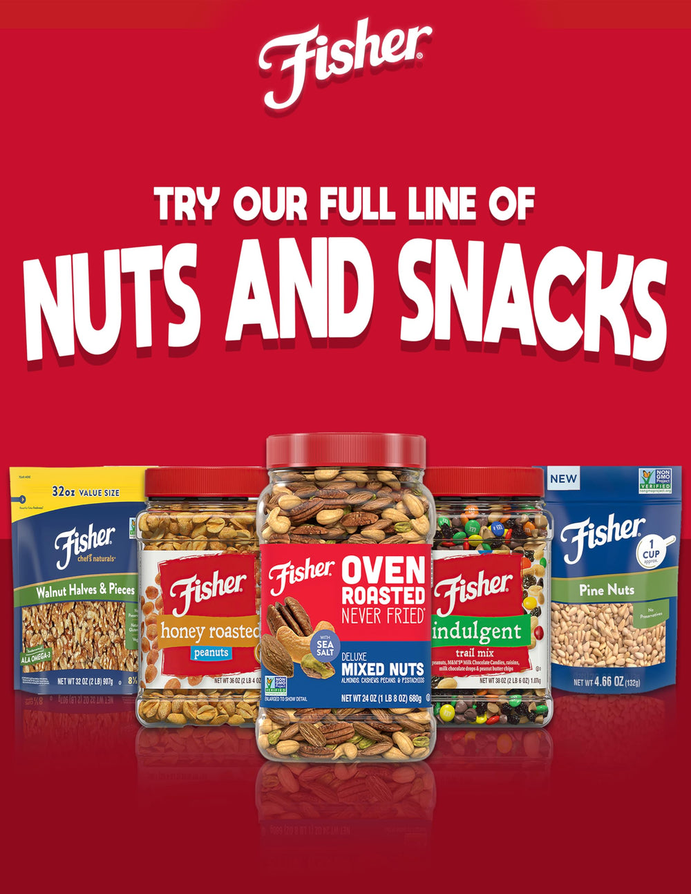 CHEF'S NATURALS Fisher snack board pairing nuts with cheese and fruit for entertaining