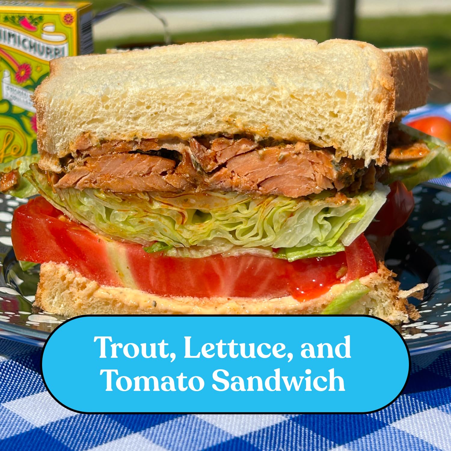 Fishwife lata abierta con aceite de oliva conservando sabor y humedad