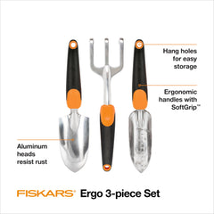 Fiskars primer plano cabezal de aluminio pulido, resistencia al óxido