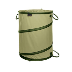 Fiskars bolsa Kangaroo vista frontal mostrando capacidad y apertura para recoger residuos
