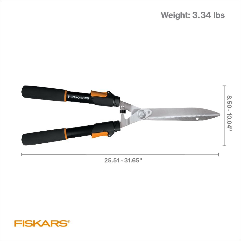Fiskars shears beside ruler showing scale for confident size selection