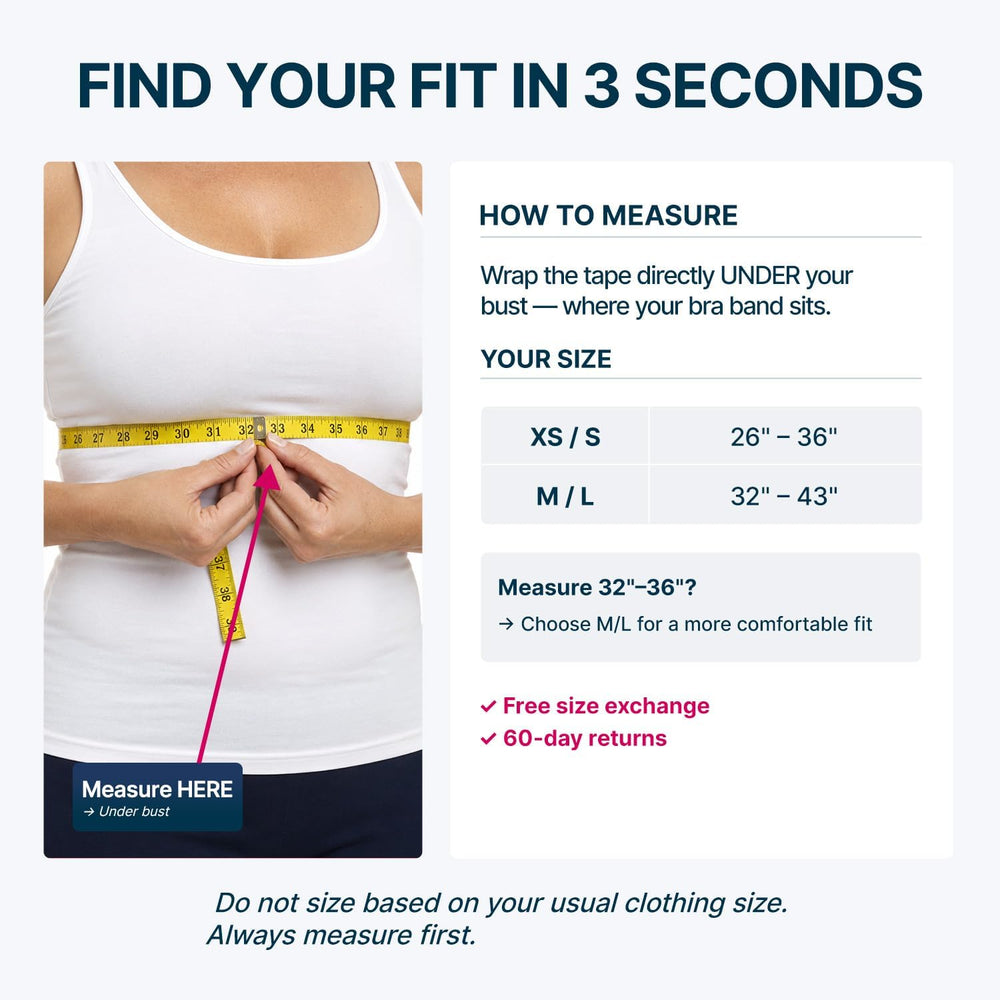 Fit Geno visible under clothing side profile, shows discreet everyday wear benefit