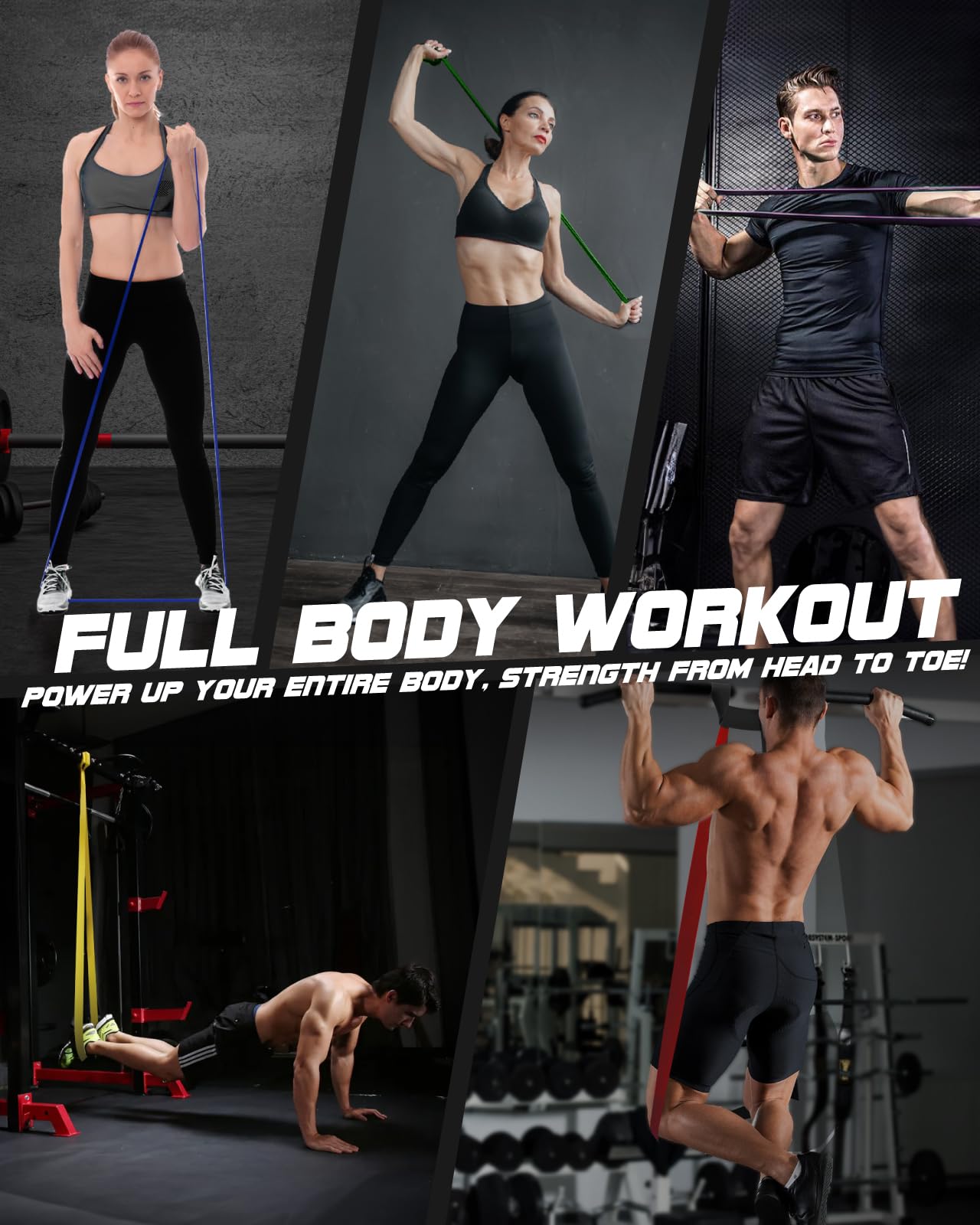 Fitense bolsa de transporte y póster instructivo listos para entrenar en cualquier lugar