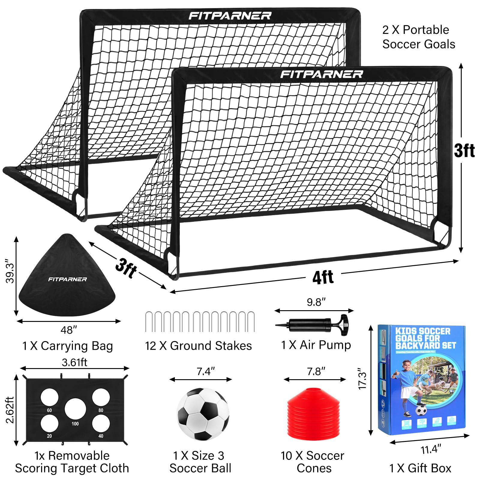 FITPARNER detalle de la tela Oxford 450D, resistente al desgaste para entrenar