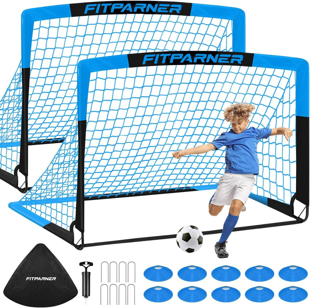 FITPARNER porterías frontal mostrando objetivo y durabilidad