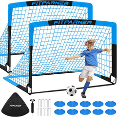FITPARNER porterías frontal mostrando objetivo y durabilidad
