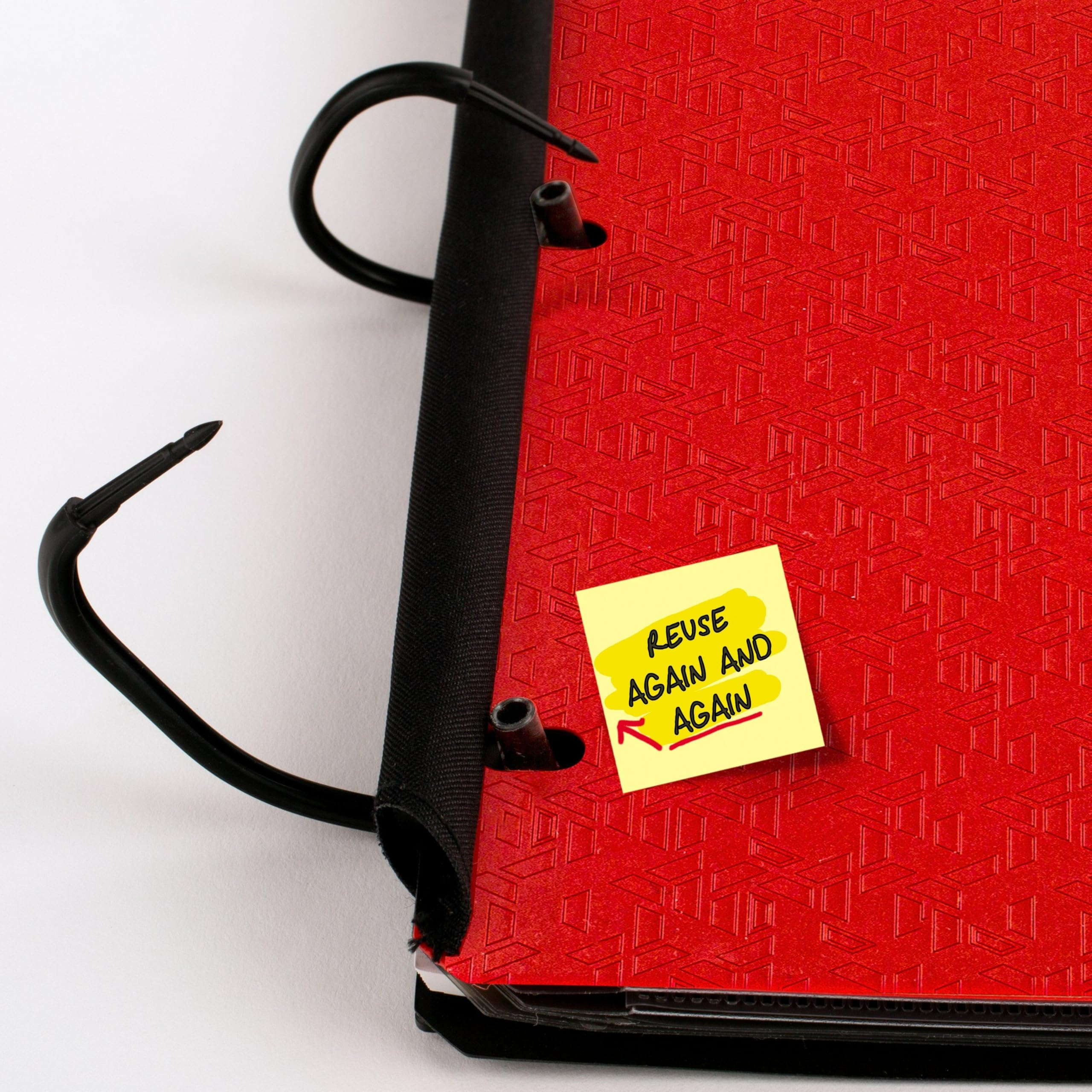 Five Star NotePocket abierto guardando hojas sueltas de estudio