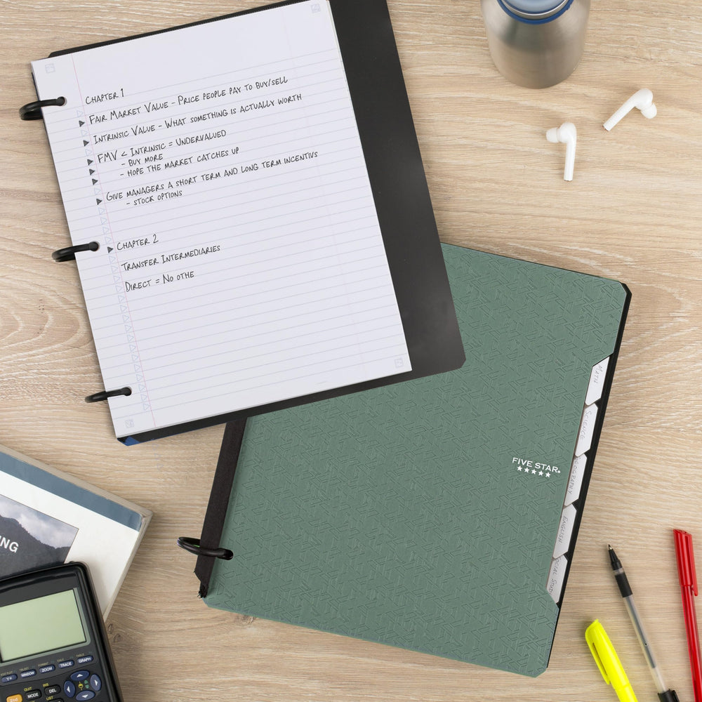 Five Star app Five Star Study escaneando página para crear flashcards