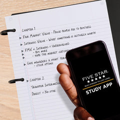 Five Star hojas college ruled precargadas listas para tomar apuntes