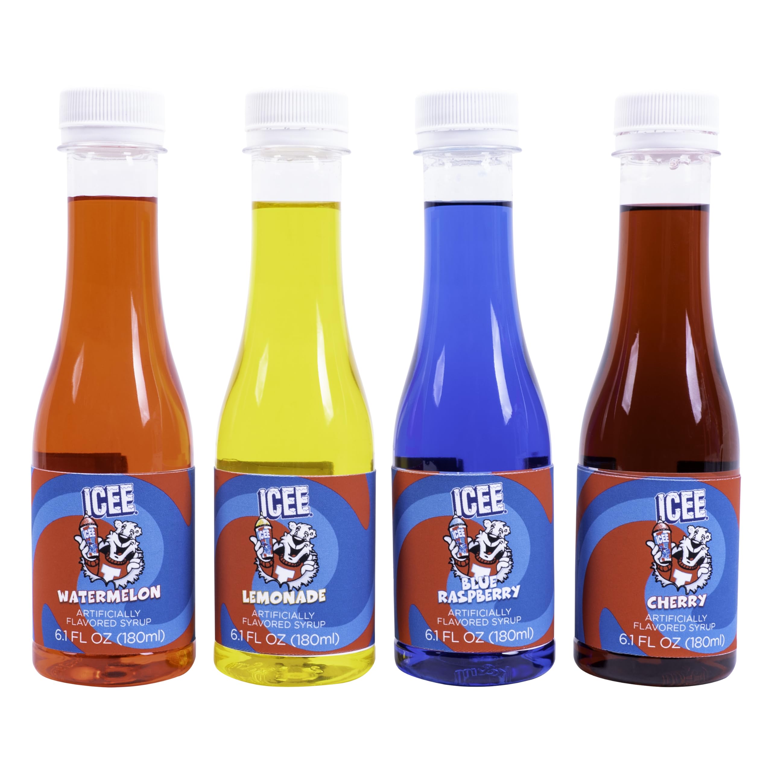Fizz Creations ICEE primer plano de la etiqueta y cierre, facilita dosificar con precisión