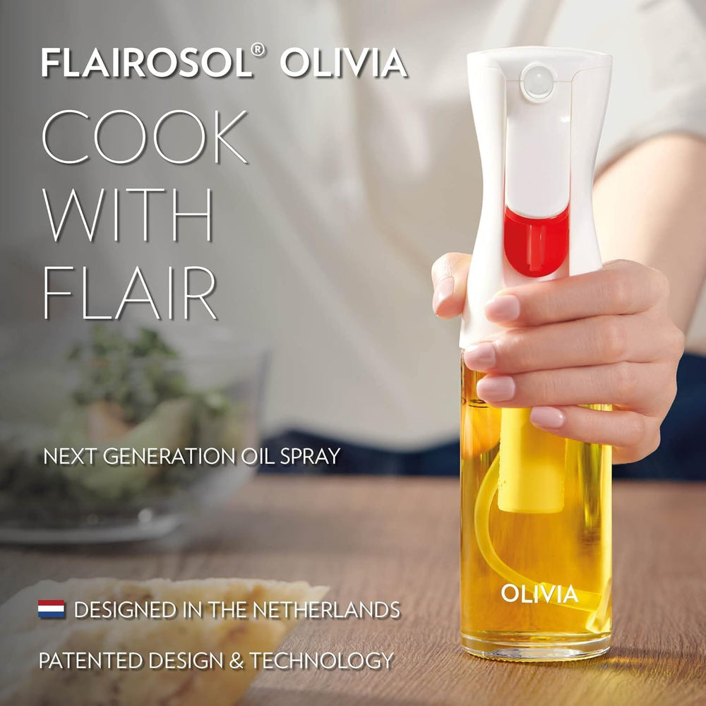 FLAIROSOL uso en barbacoa aplicando aceite de forma precisa