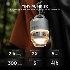 FLEXTAILGEAR Tiny Pump 3X detalle de textura que aporta agarre cómodo
