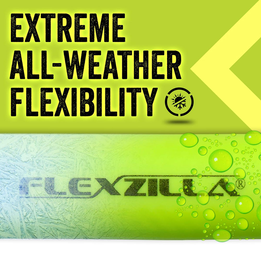 Flexzilla being used to water flowers showing easy maneuvering and gentle flow