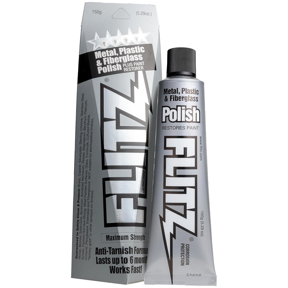 FLITZ envase frontal con etiqueta clara y origen USA mostrando confianza