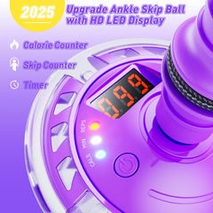 Flooyes LED wheel closeup highlighting bright lights and visual appeal while jumping