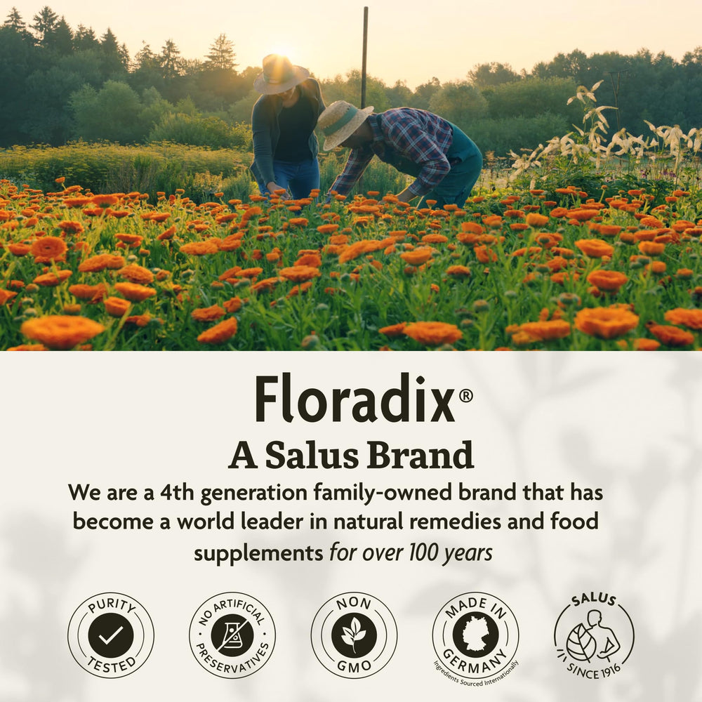 Floradix Floravital en cocina mostrando uso cotidiano y practicidad
