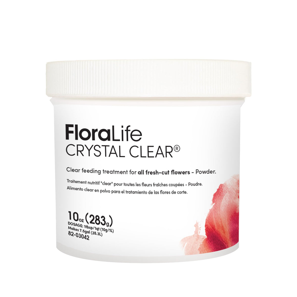 FloraLife envase frontal con etiqueta clara y beneficios visibles