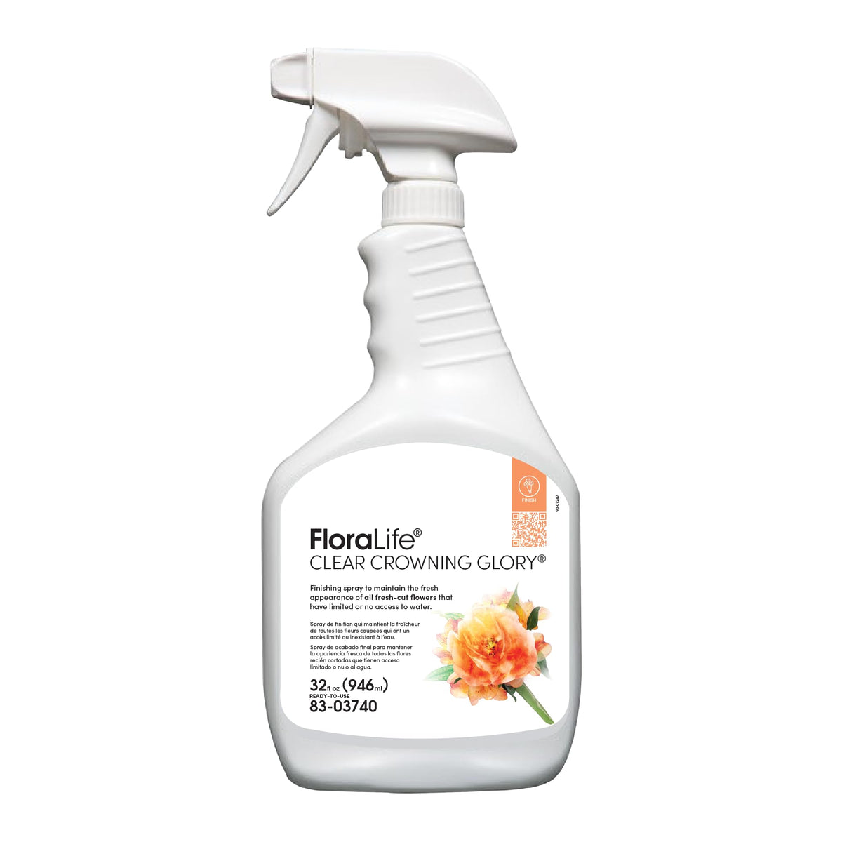 FloraLife envase frontal mostrando diseño y tamaño para uso profesional