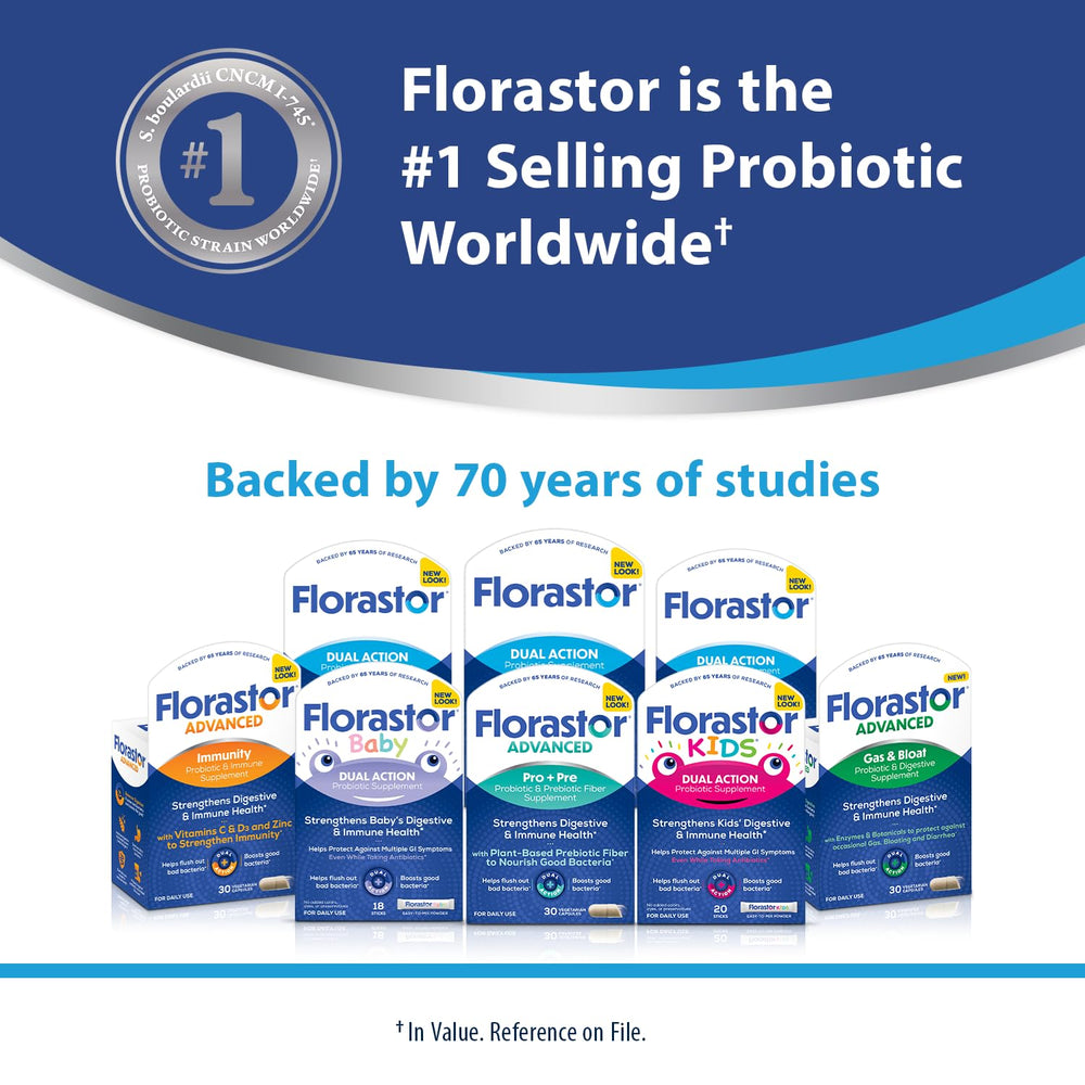 Florastor etiqueta ingredientes y uso que informa sobre lactosa y dosis