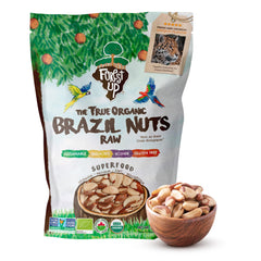 Floresta em Pé paquete frontal mostrando marca y tamaño 32 oz, conveniencia