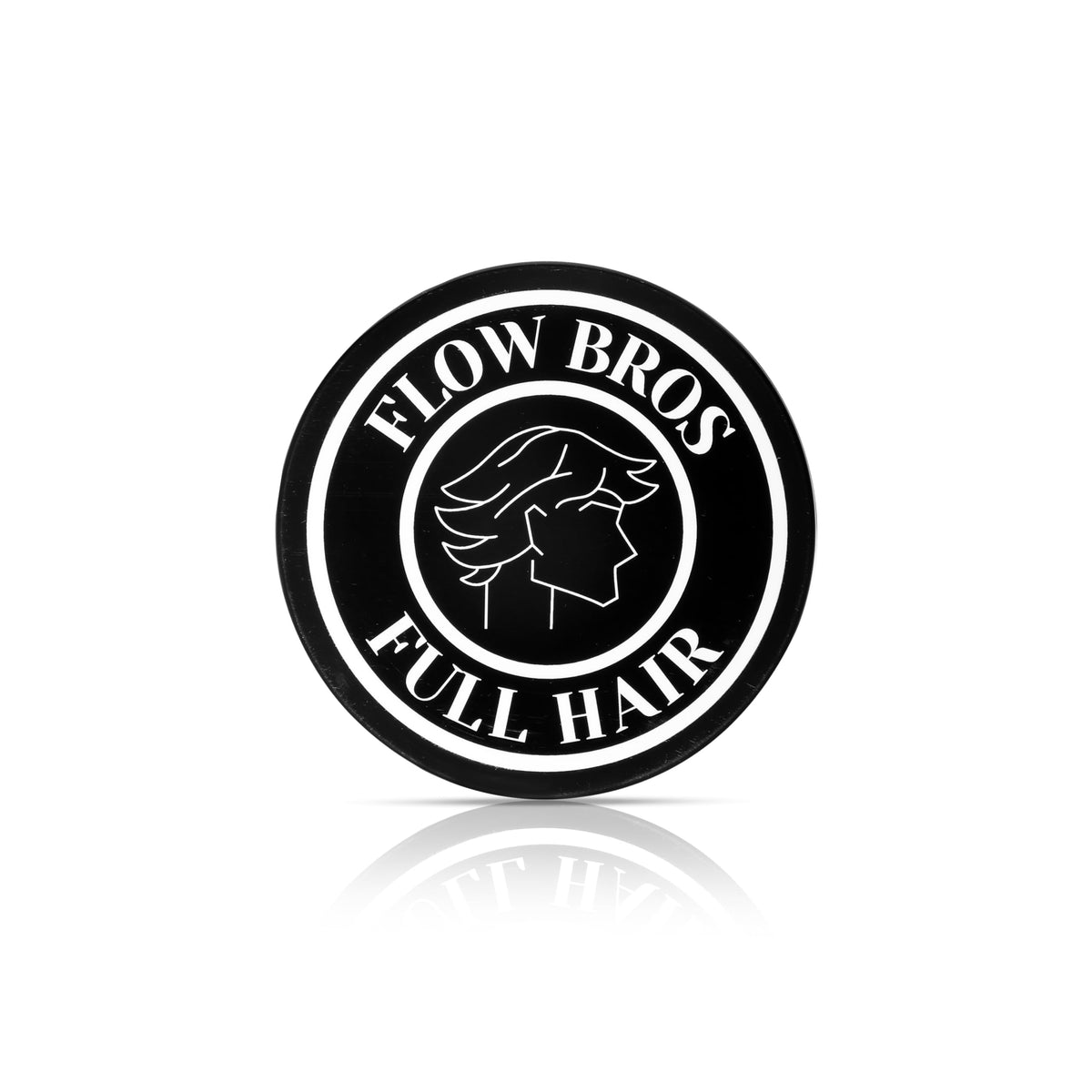 Flow Bros envase frontal mostrando tamaño y diseño, práctico y reconocible