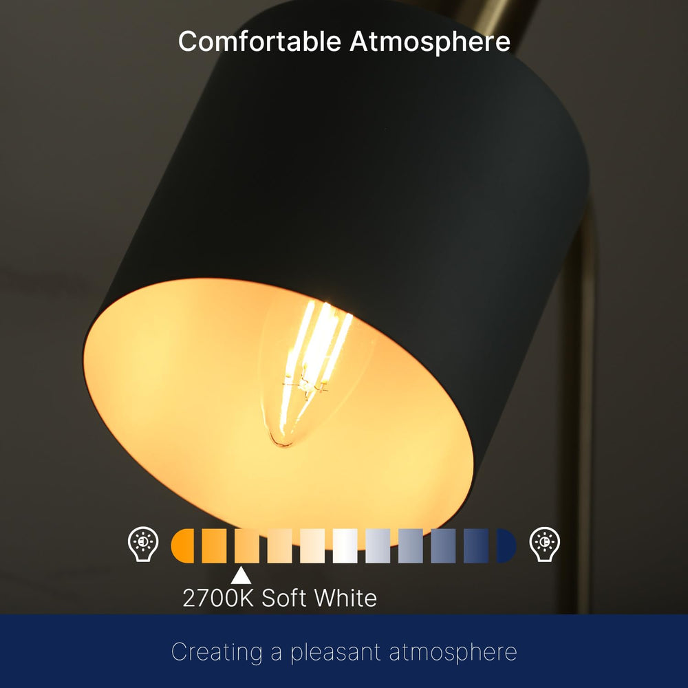 FLSNT iluminación cálida en salón con varias bombillas, ambiente acogedor