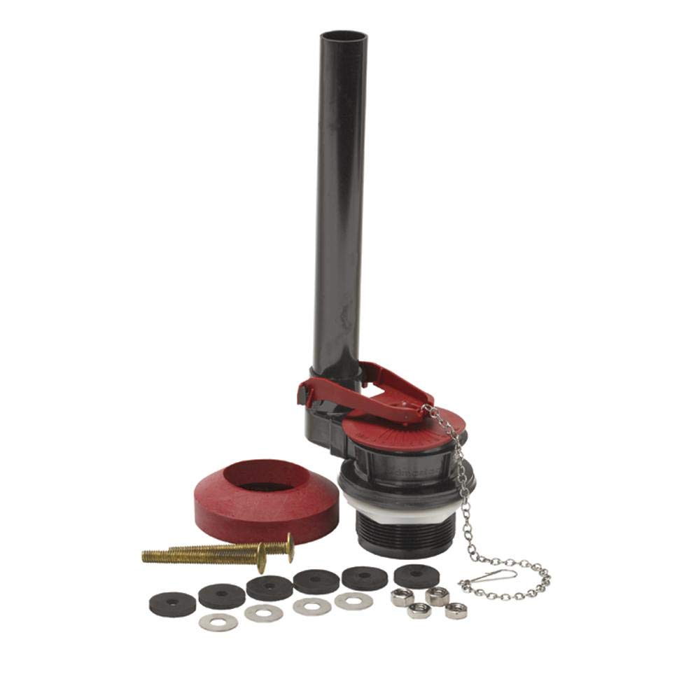 Fluidmaster piezas organizadas indicando juego completo incluido