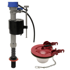 Fluidmaster frente del empaque mostrando contenido y beneficios