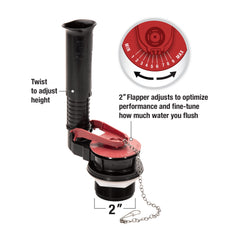 Fluidmaster sellos y tornillería del kit para instalar sin piezas extras