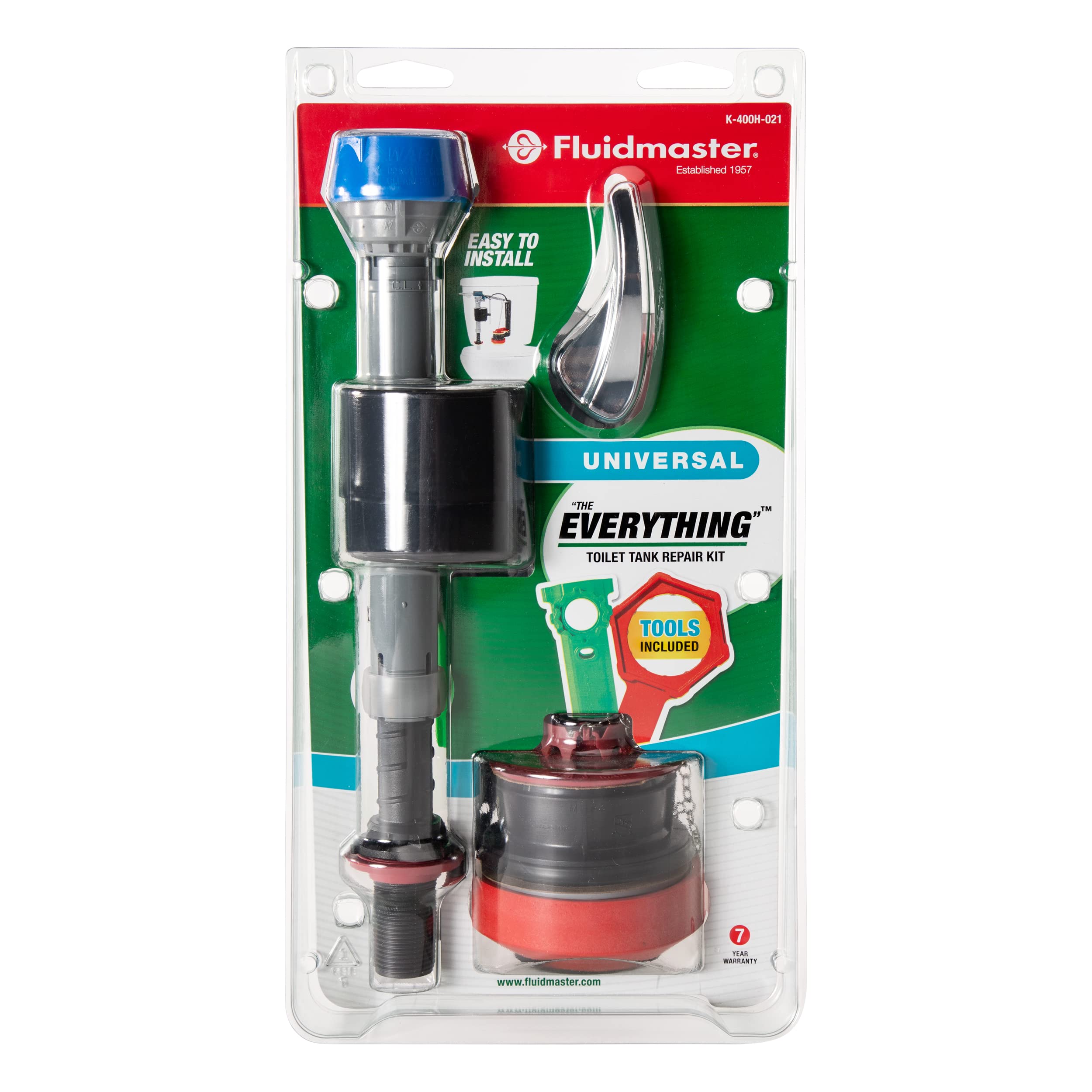 Fluidmaster detalle de la válvula PerforMAX 2 pulgadas que mejora la evacuación