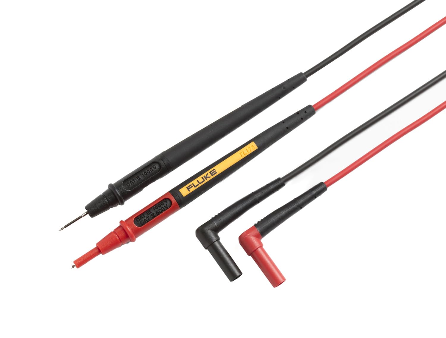 Fluke TL175 frente de empaque mostrando protección y compatibilidad