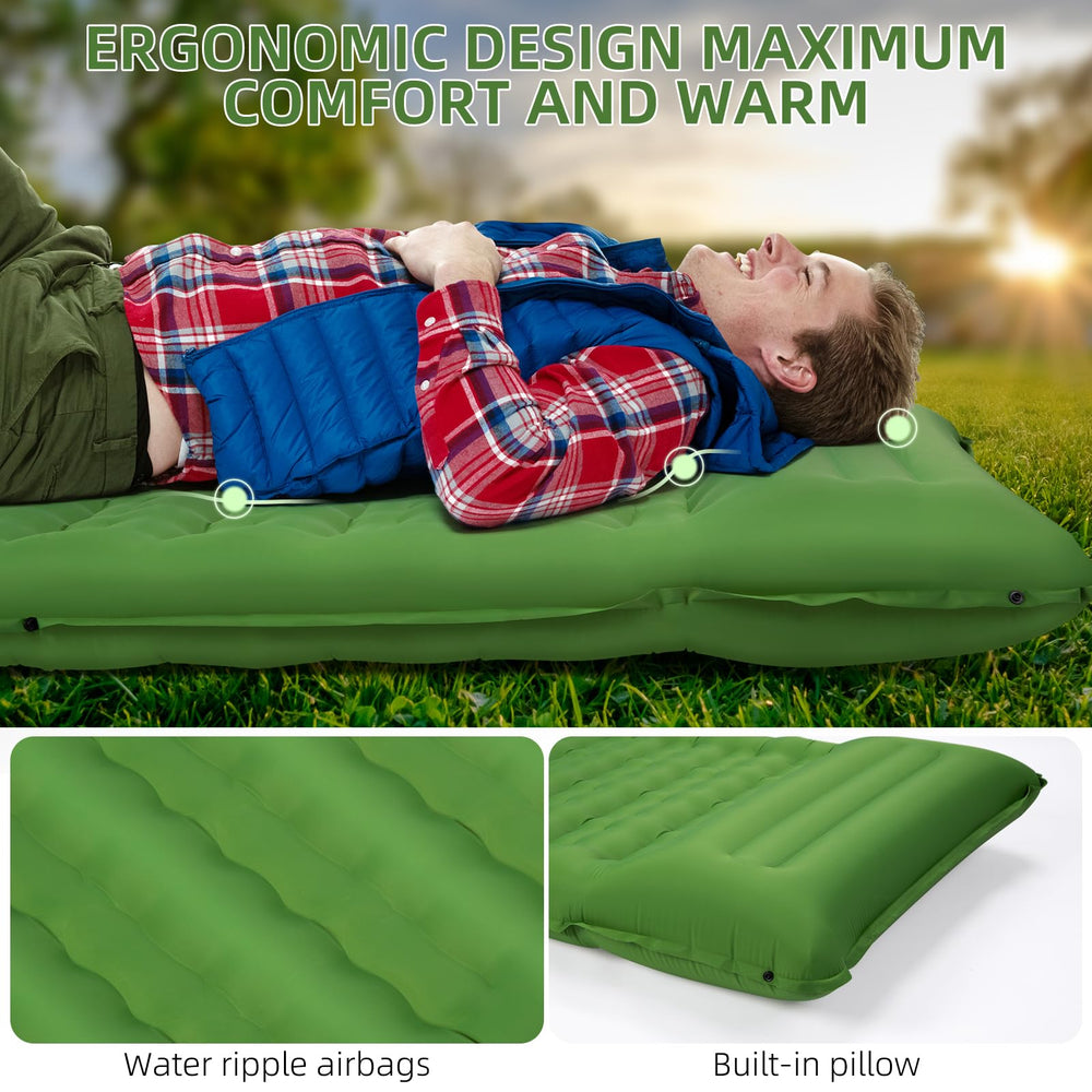 FNARMW built-in pillow close-up offering neck support benefit