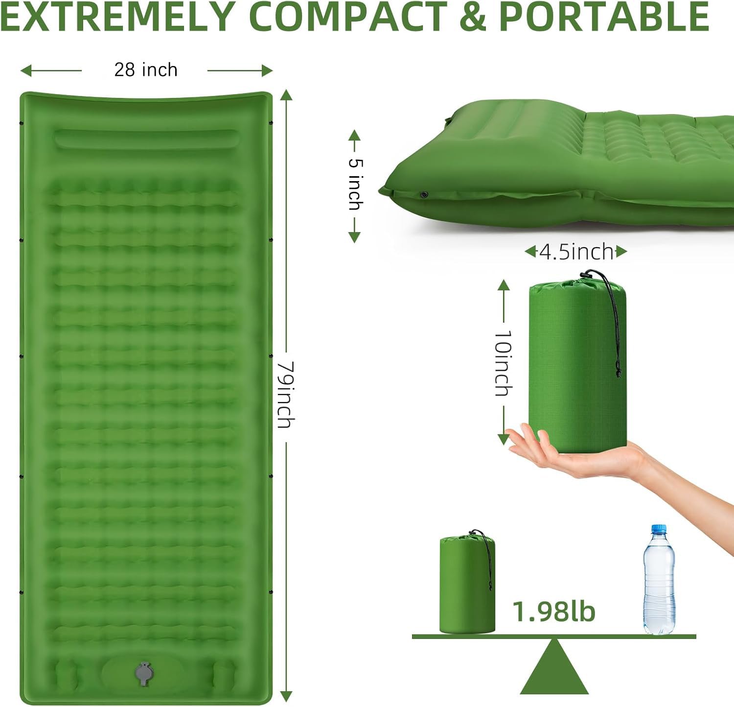 FNARMW fabric and support label close-up showing durable construction