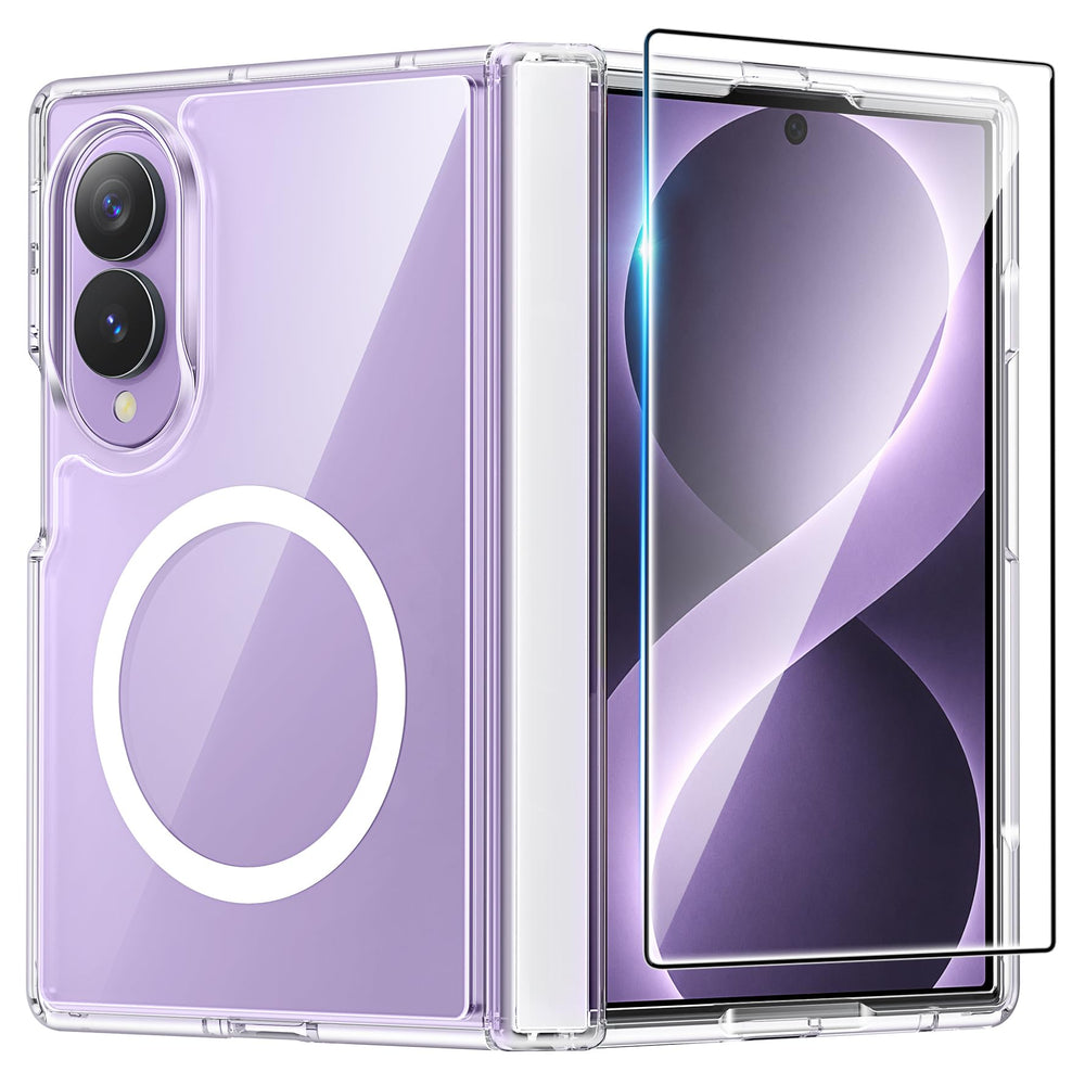 FNTCASE vista frontal transparente mostrando protección y estética original