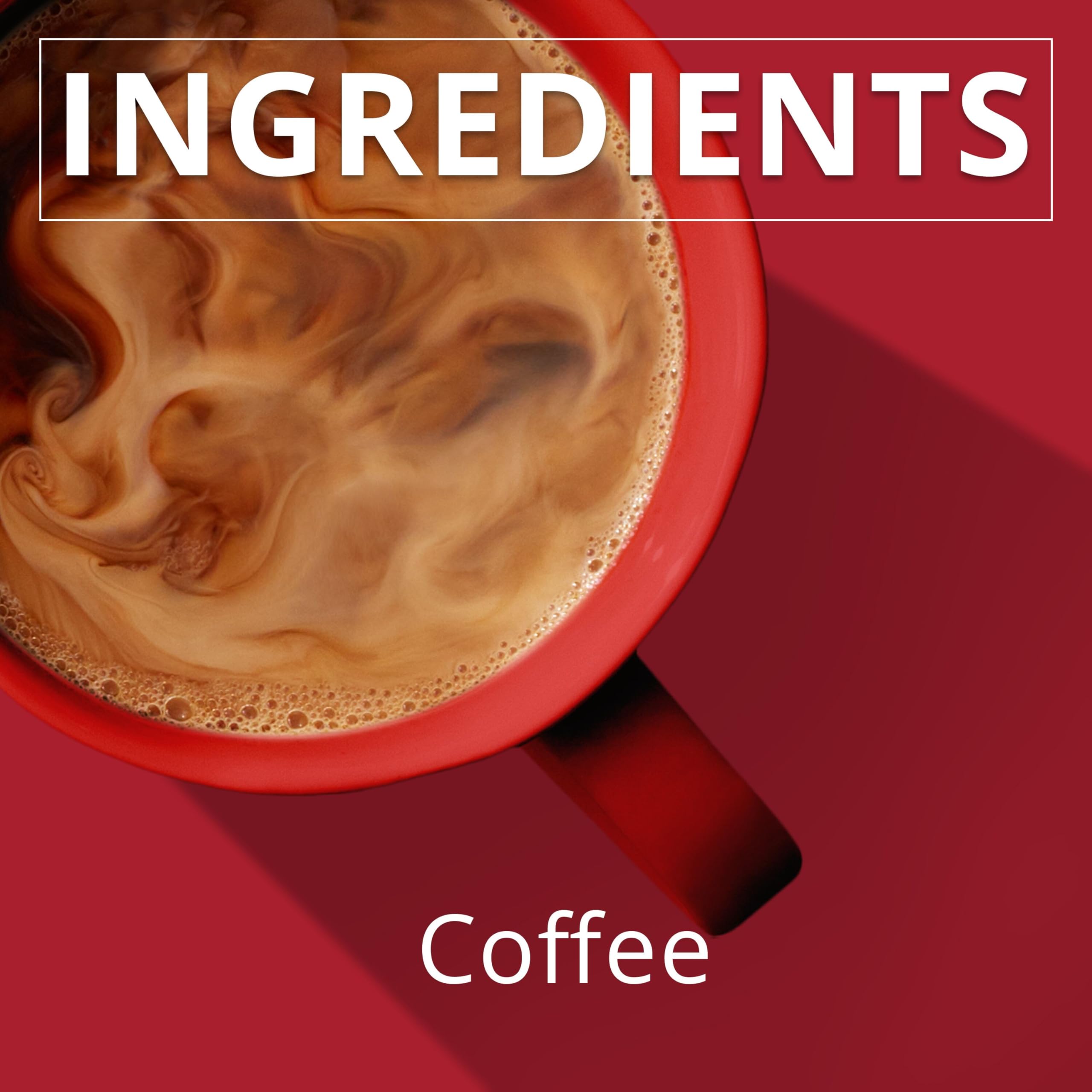 Folgers Black Silk cápsula colocada en Keurig lista para preparar taza