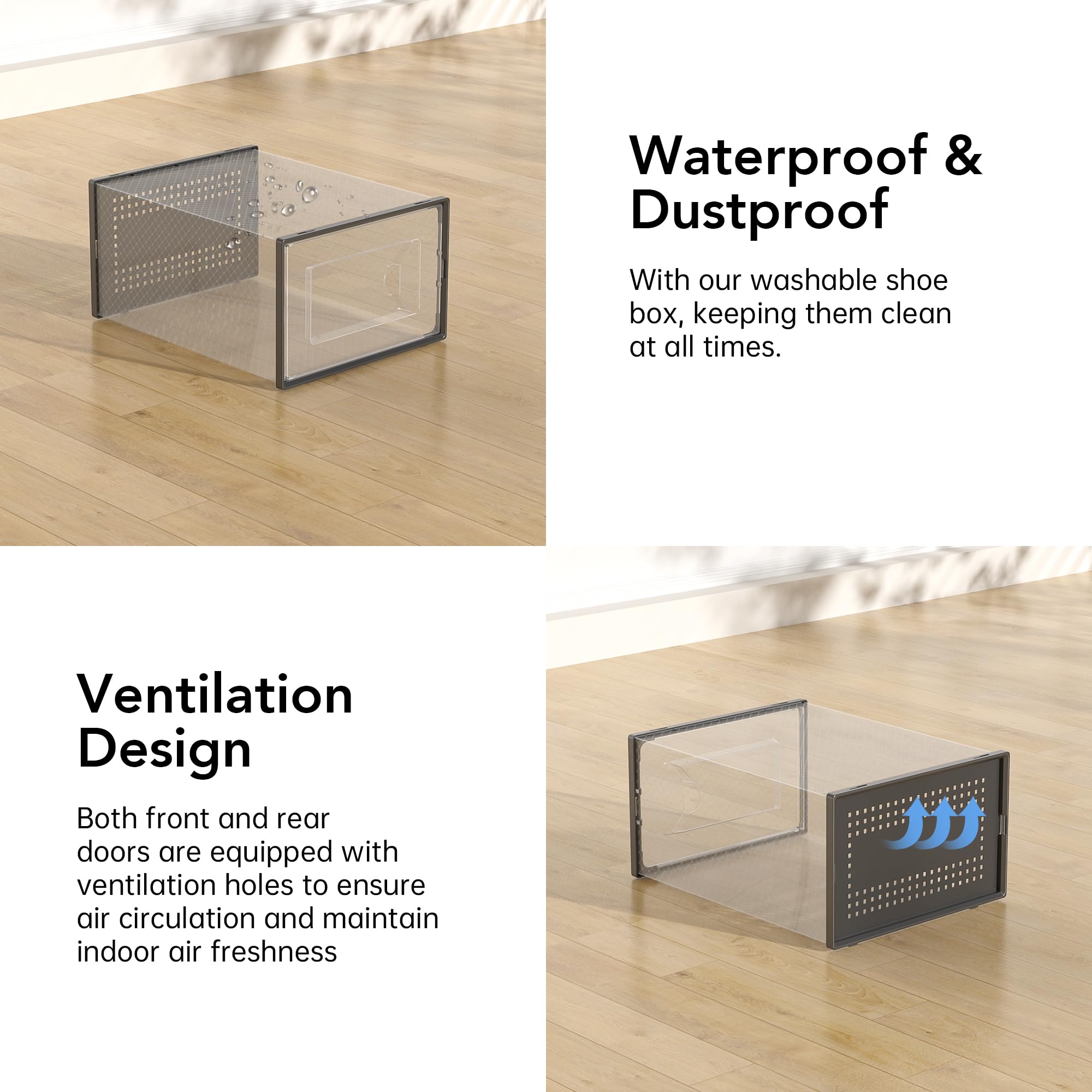 Foluck primer plano de ventilación y material ABS que mejora durabilidad