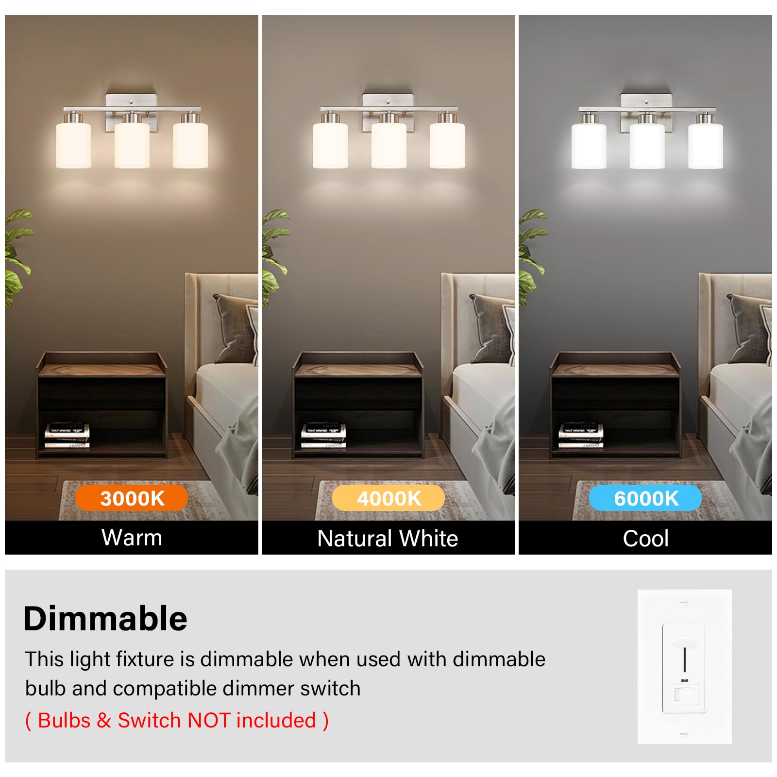 FonmYim comparación de escala con espejo 24 y 30 pulgadas para ajuste perfecto