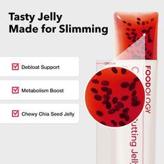 FOODOLOGY stick siendo consumido, conveniencia sin agua