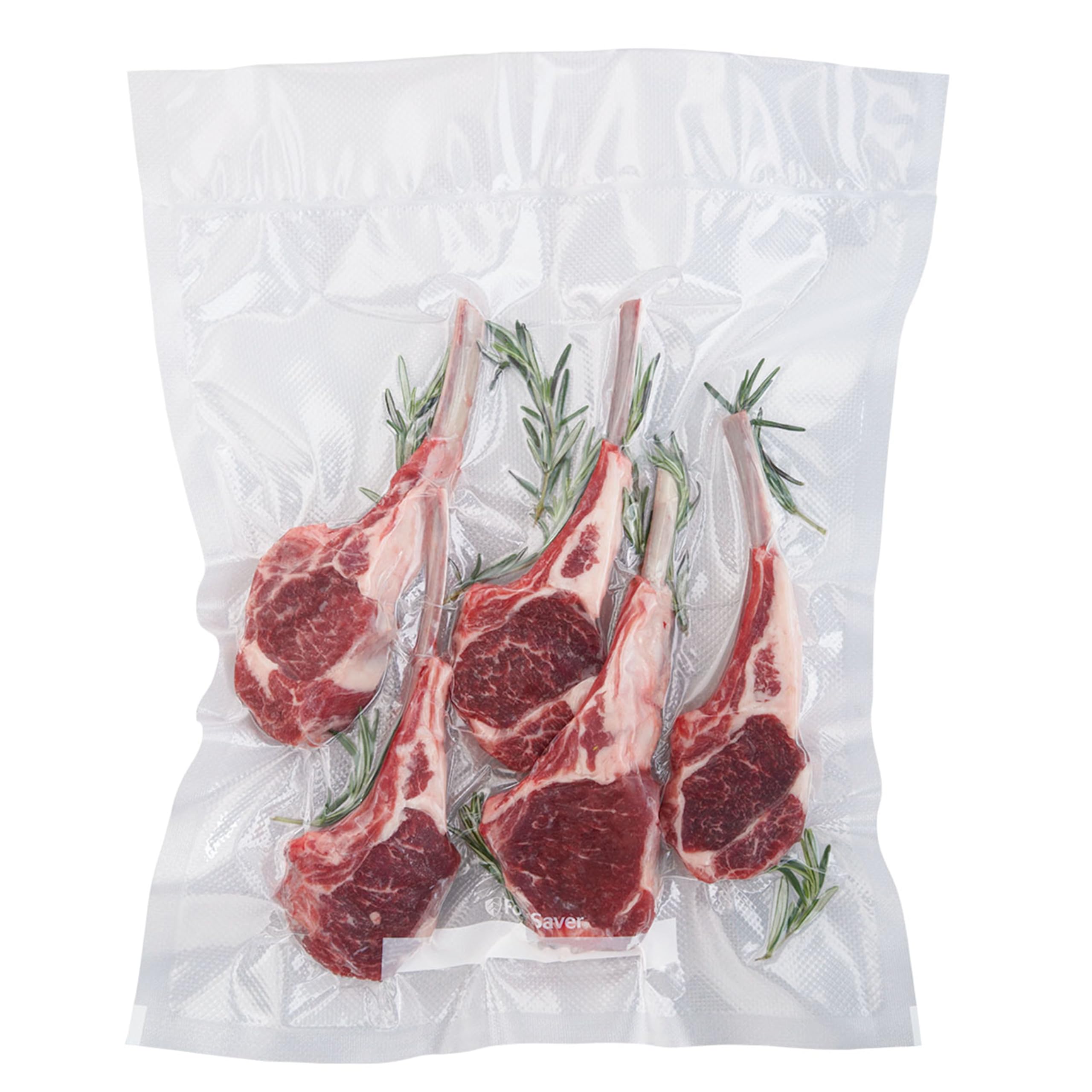 Escena de estilo de vida FoodSaver en congelador para organización y ahorro