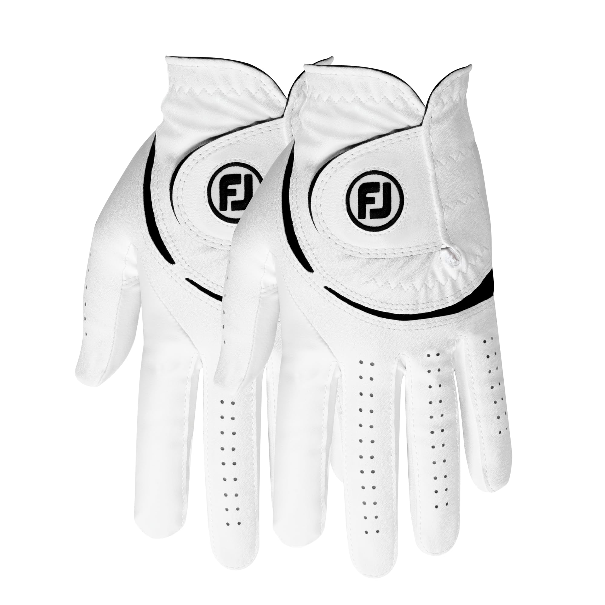 FootJoy primer plano textura FiberSof y MicroTac para tacto suave y agarre