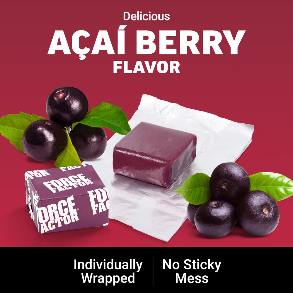 Force Factor nutrition label and supplement facts showing ingredient transparency