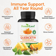 ForestLeaf single vegetarian capsule closeup highlighting easy swallow