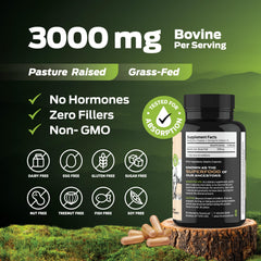 ForestLeaf etiqueta nutricional con información de nutrientes