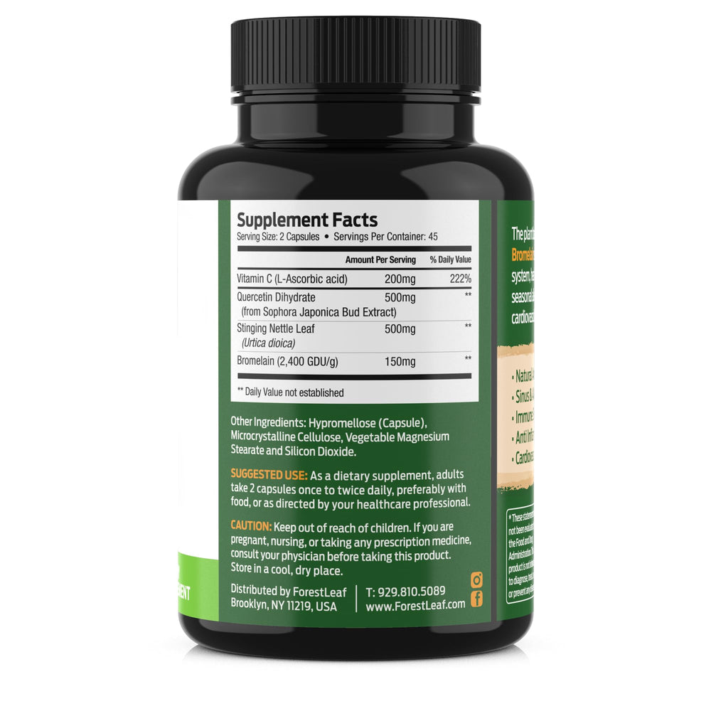 ForestLeaf supplement in kitchen setting showing daily routine support