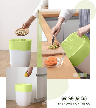 FORID rollo con bolsas enrolladas, fácil dispensado y reposición rápida