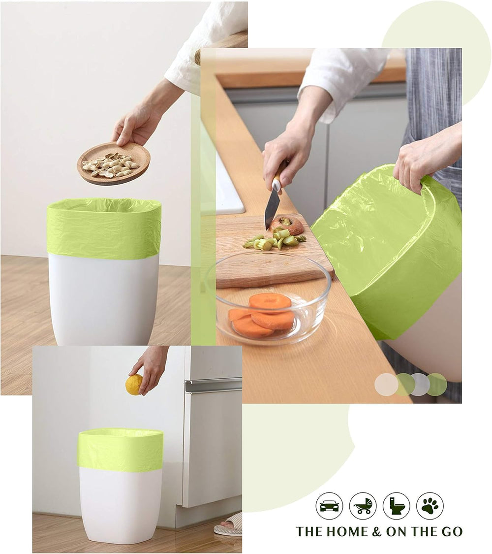 FORID rollo con bolsas enrolladas, fácil dispensado y reposición rápida