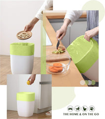FORID rollo con bolsas enrolladas, fácil dispensado y reposición rápida