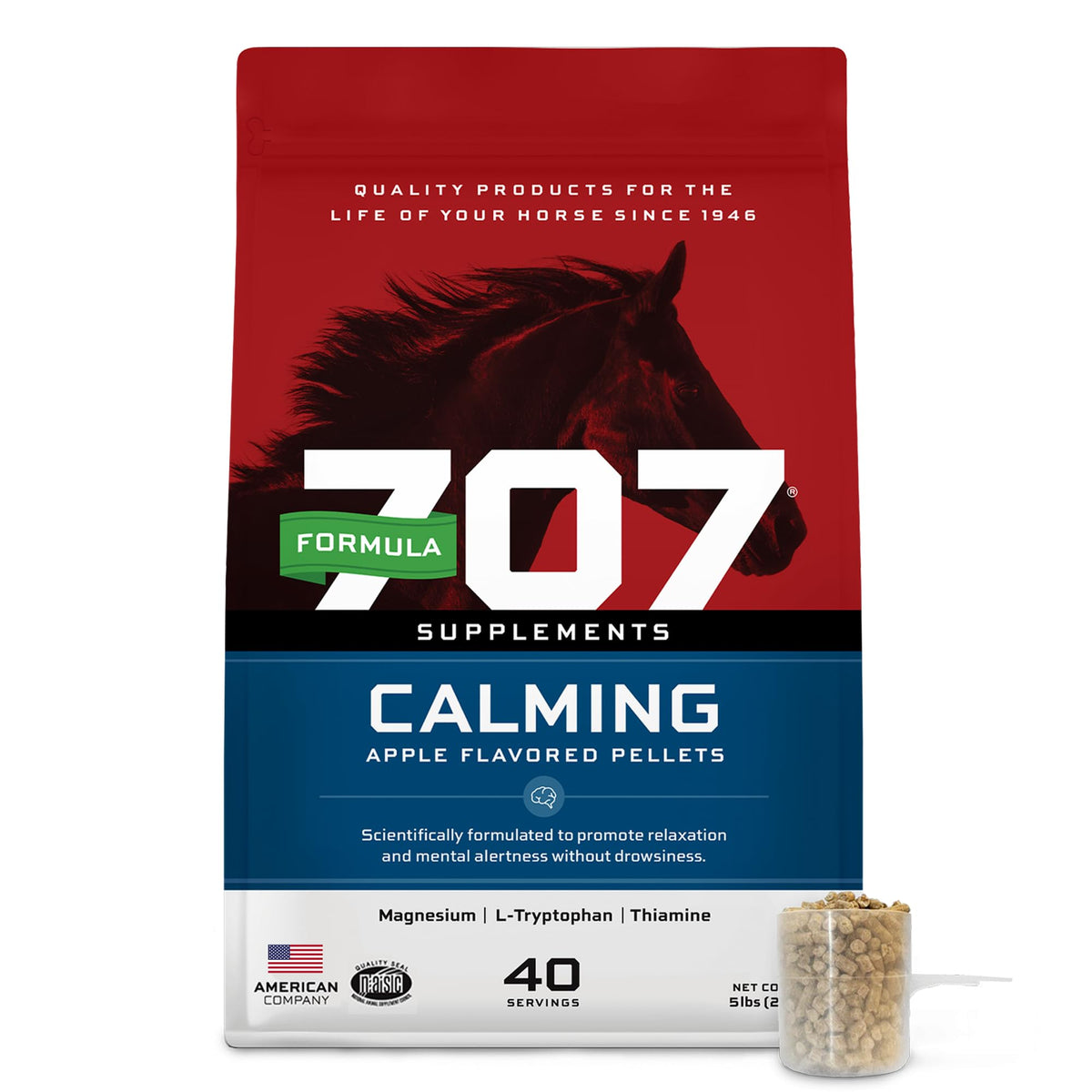 Formula 707 vista frontal del envase que comunica confianza y uso práctico